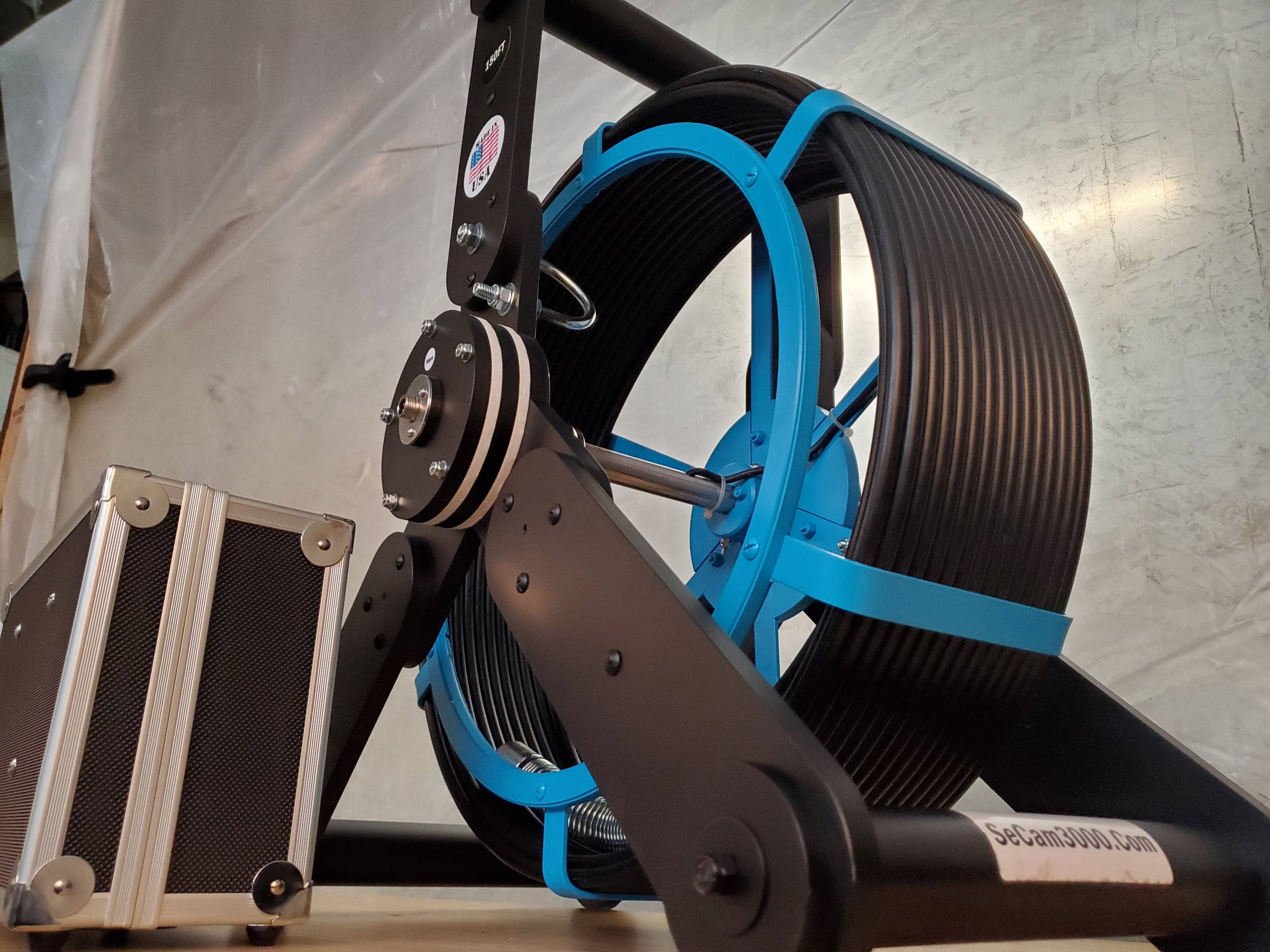 Semn Camera 150FT Sewer Camera With Small Head -Model BLU150 | SeCamSnake Cameras